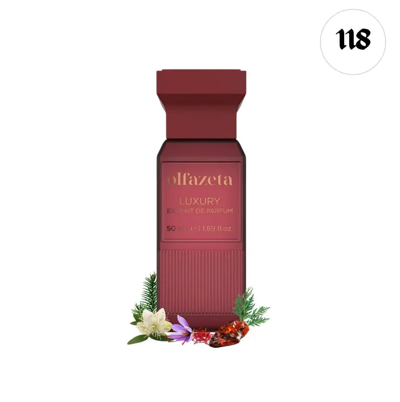 118 LUXURY PERFUME Essence 30% - Unisex 50ml inspired by baccarat rouge