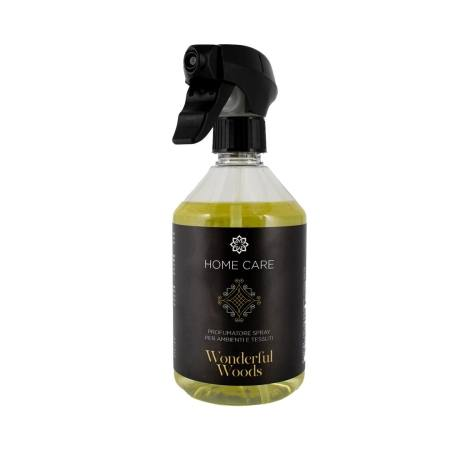 SPRAY FRESHENER "HOME CARE" (ROOMS AND FABRICS) - "WONDERFUL WOODS" - 500 ML