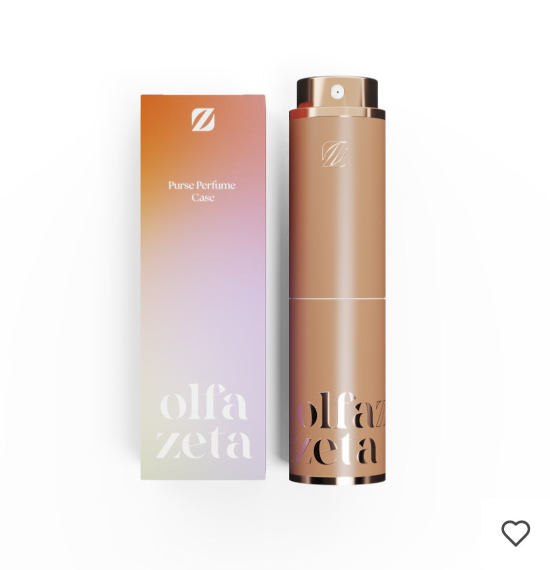 Orange pocket perfume cover.